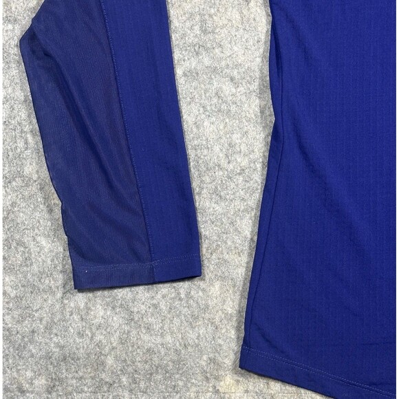 IBKUL Solid Long Sleeve Mock Neck Shirt Women’s L 1/4 Zip UPF 50 Seminole READ - Picture 4 of 10